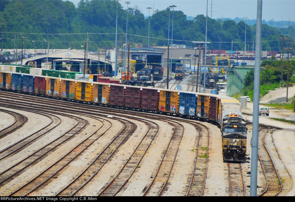 An Eastbound Manifest Preps For Departure